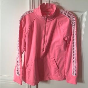 Lilly Pulitzer 1/4 zip popover size small